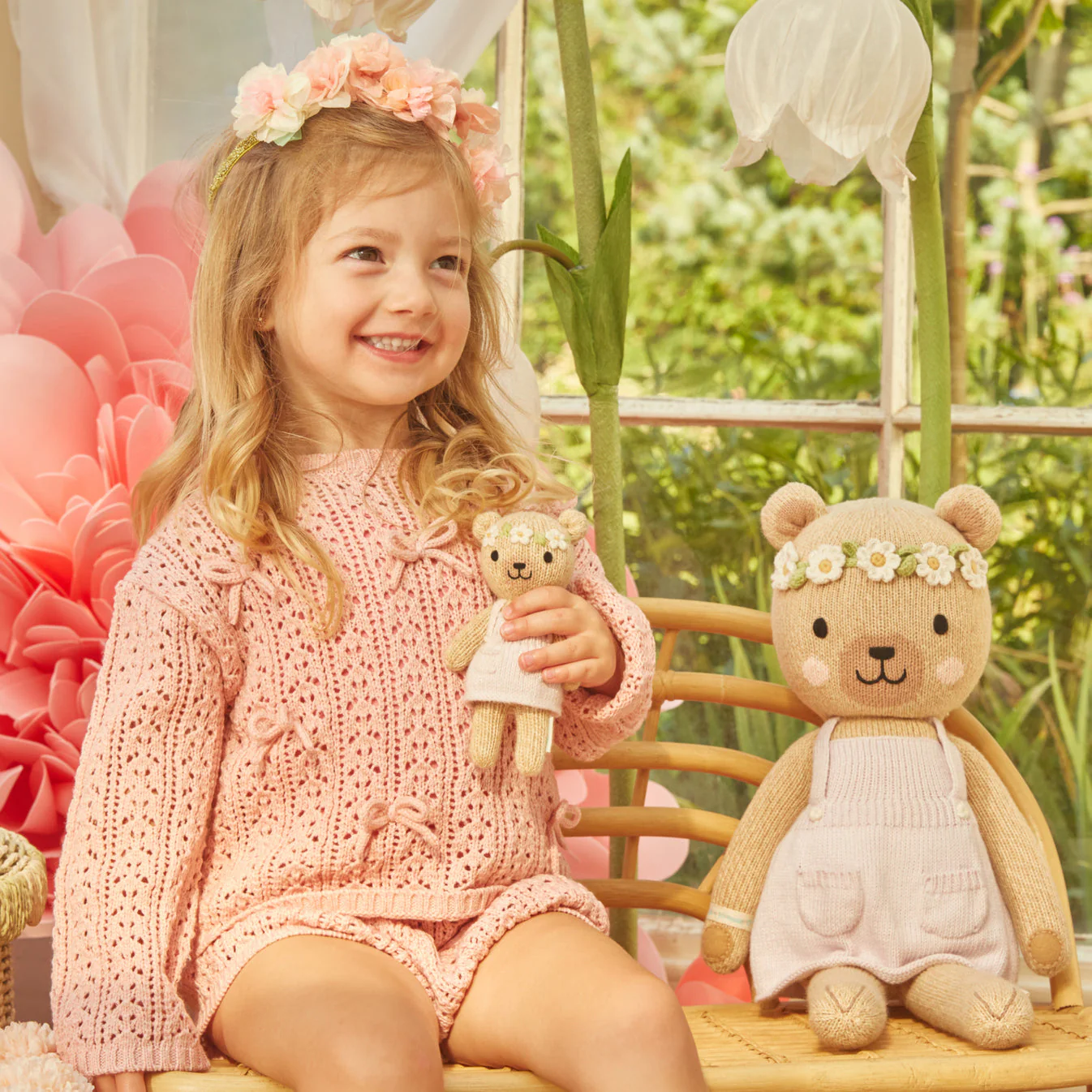 Tiny Olivia the Honey Bear by Cuddle + Kind - Image 9