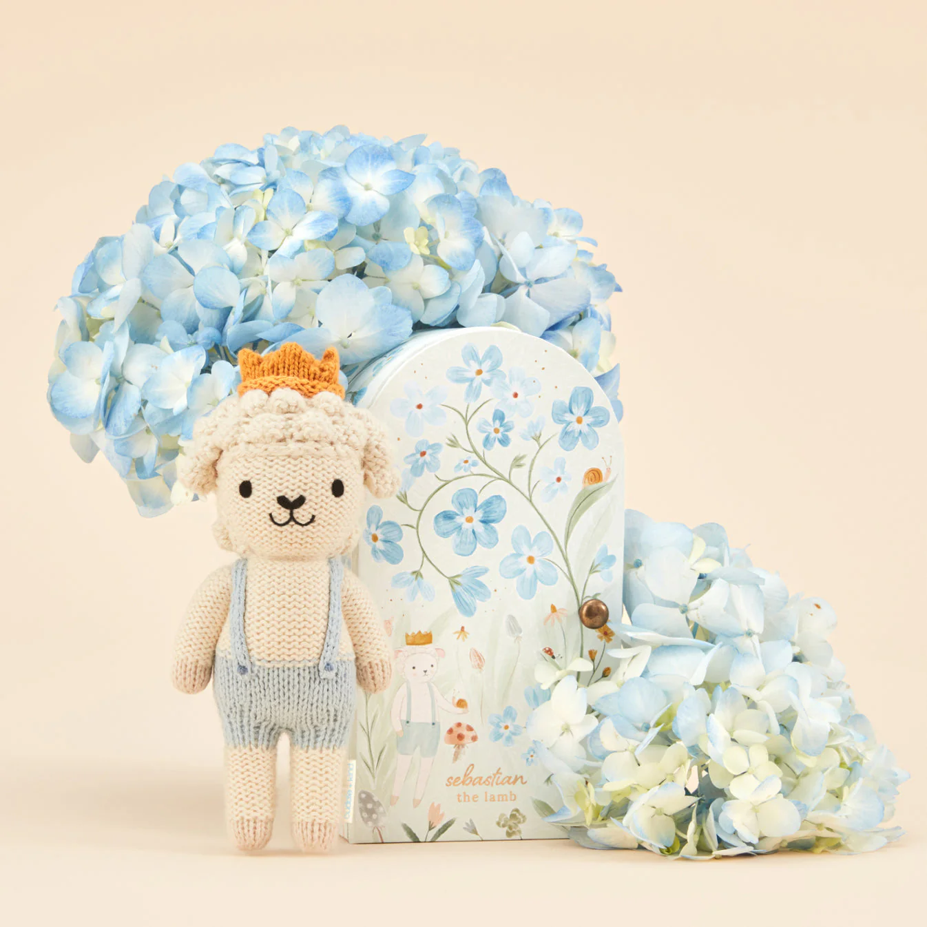 Tiny Sebastian the Lamb by Cuddle + Kind - Image 5