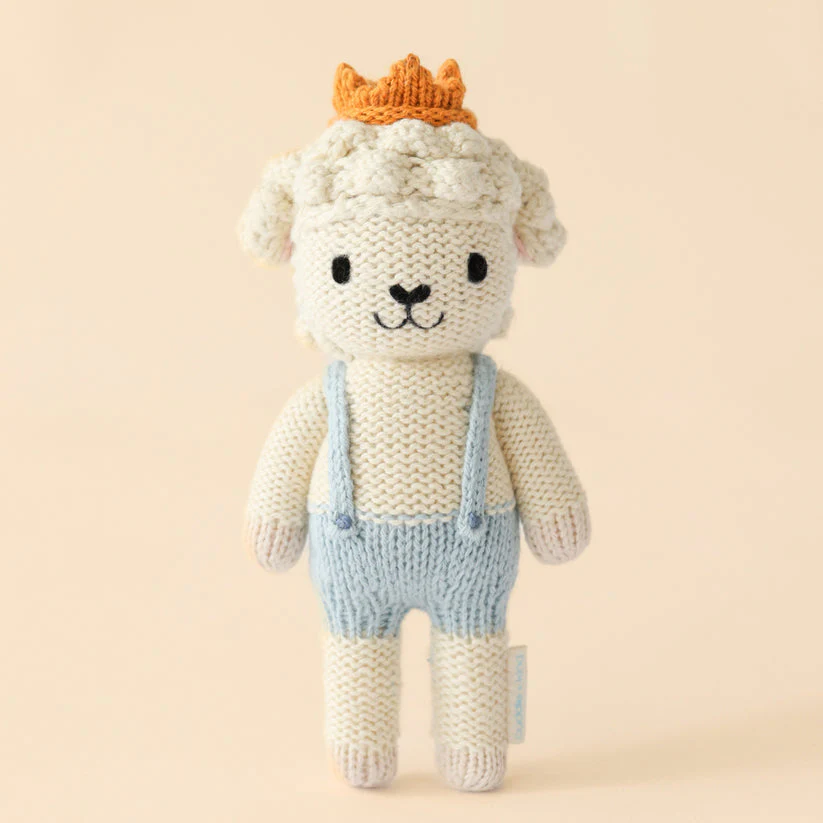 Tiny Sebastian the Lamb by Cuddle + Kind - Image 7