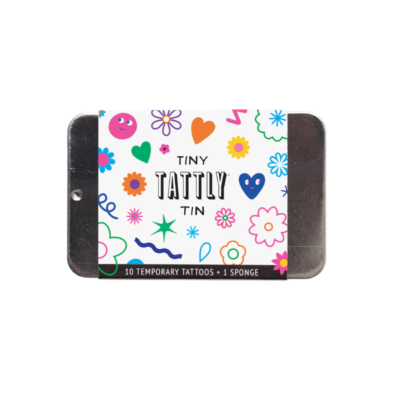 Tiny Things Tattoo Tin - 10 Temporary Tattoos by Tattly
