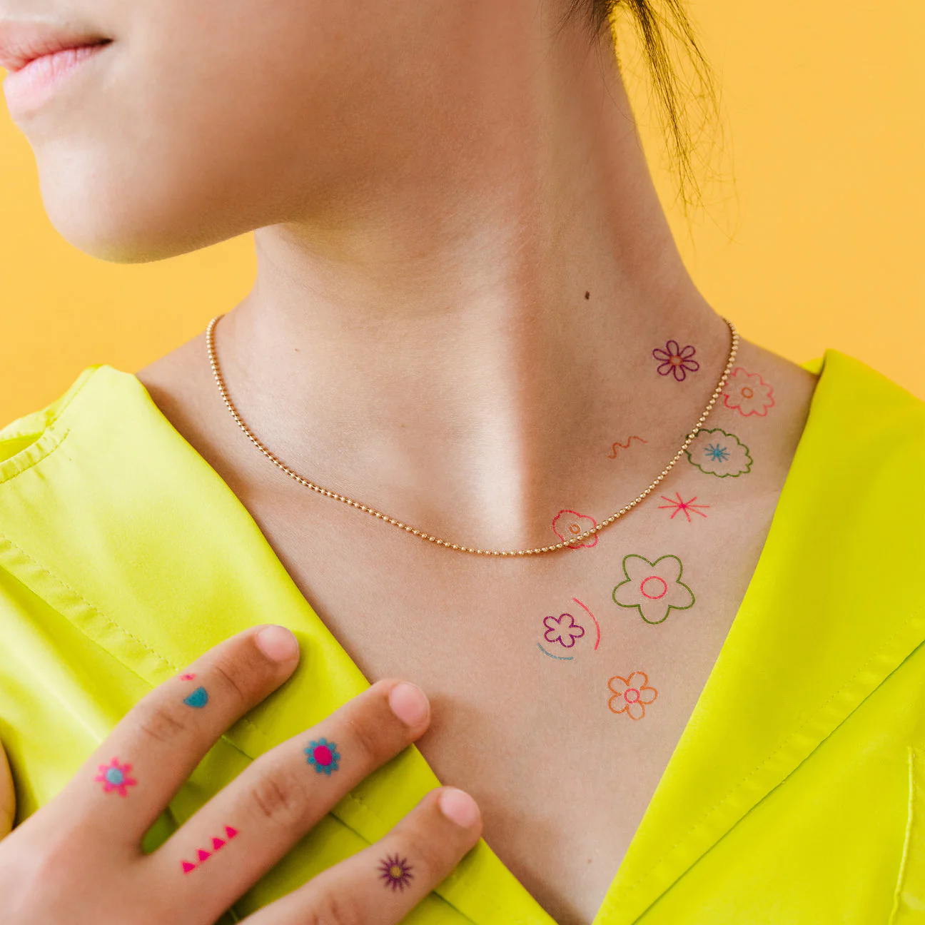 Tiny Things Tattoo Tin - 10 Temporary Tattoos by Tattly - Image 3