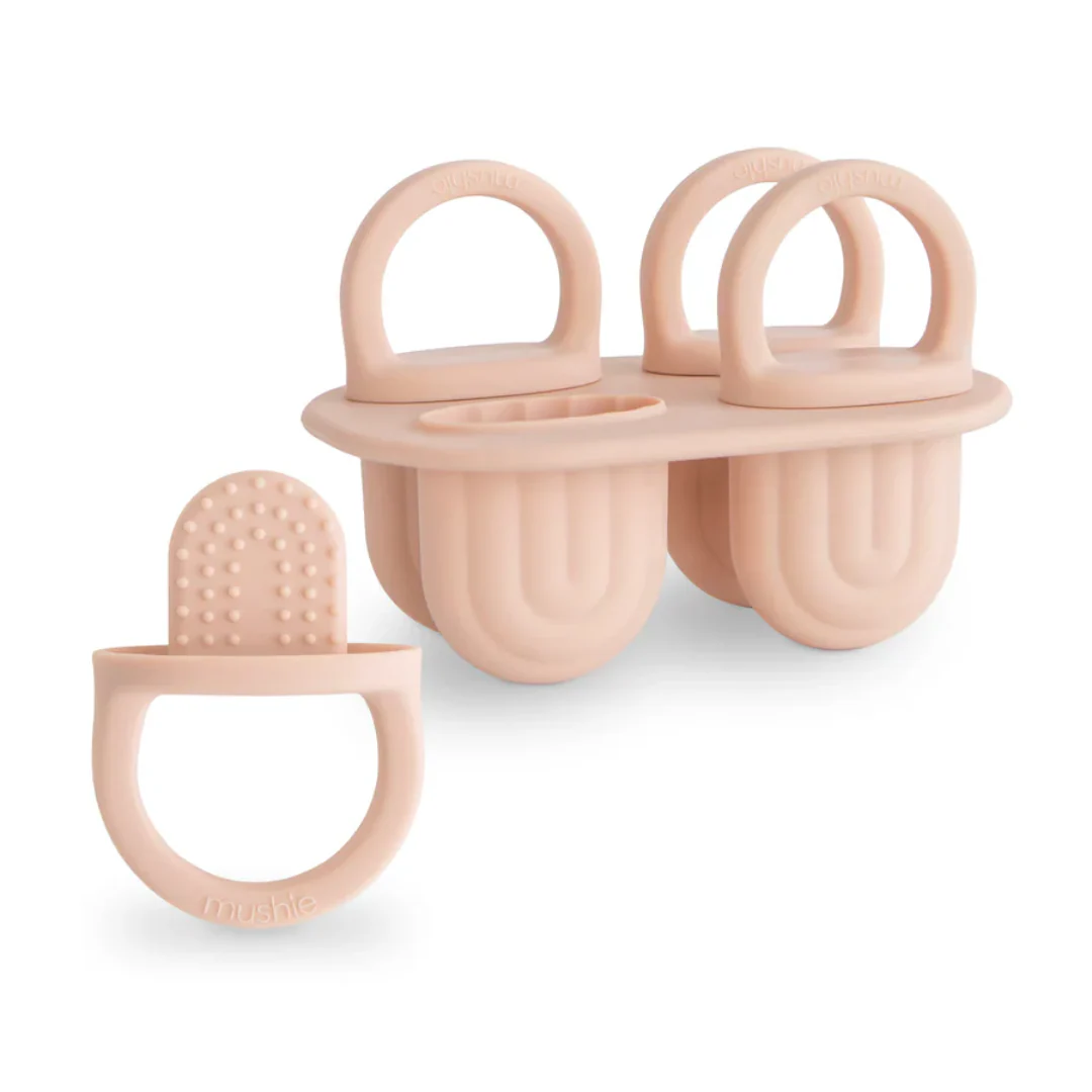 Toddler Ice Pop Tray - Blush by Mushie & Co