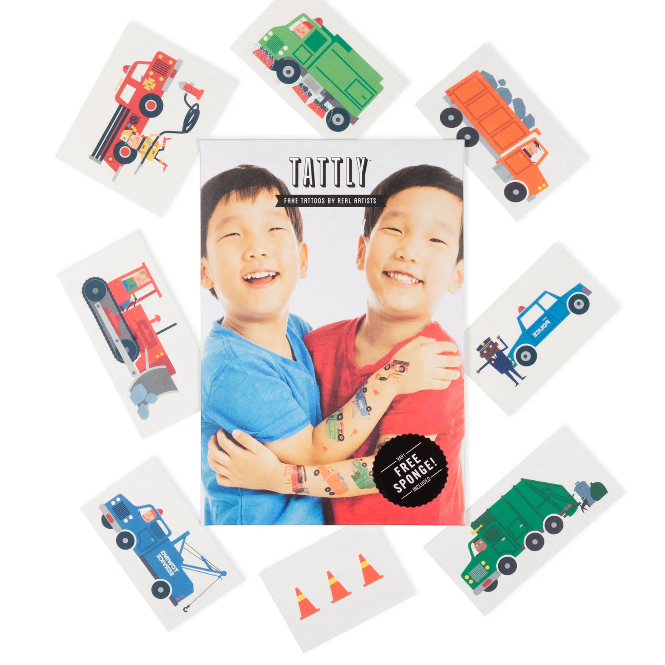 Traffic Tattoo Set by Tattly - Image 2