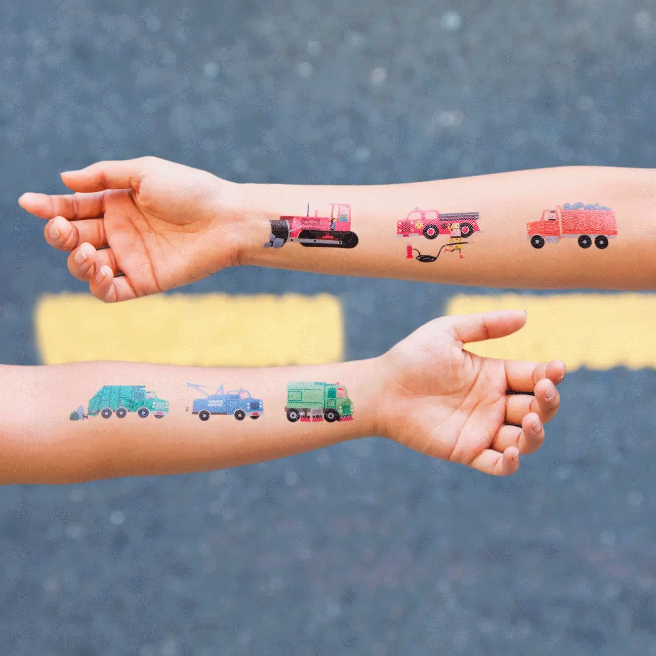 Traffic Tattoo Set by Tattly - Image 3