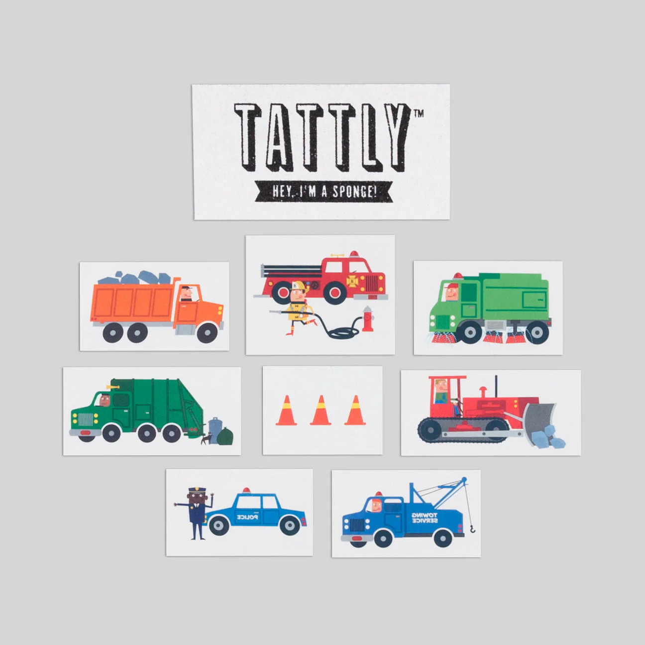 Traffic Tattoo Set by Tattly - Image 4