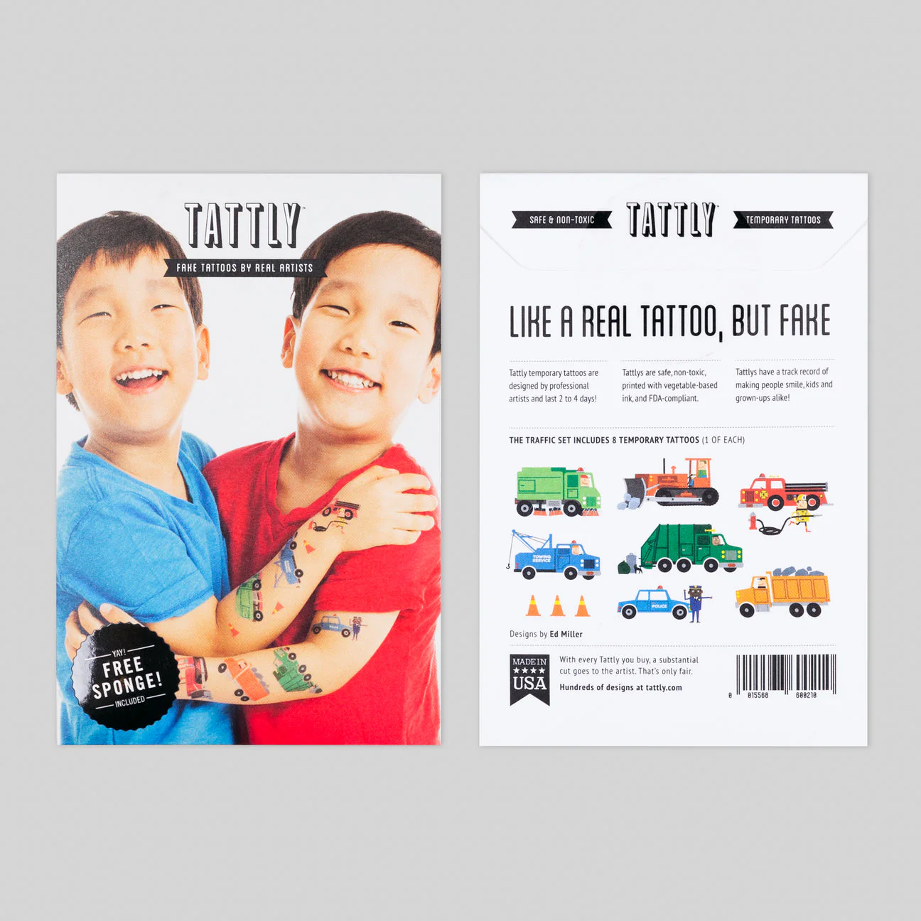 Traffic Tattoo Set by Tattly - Image 5