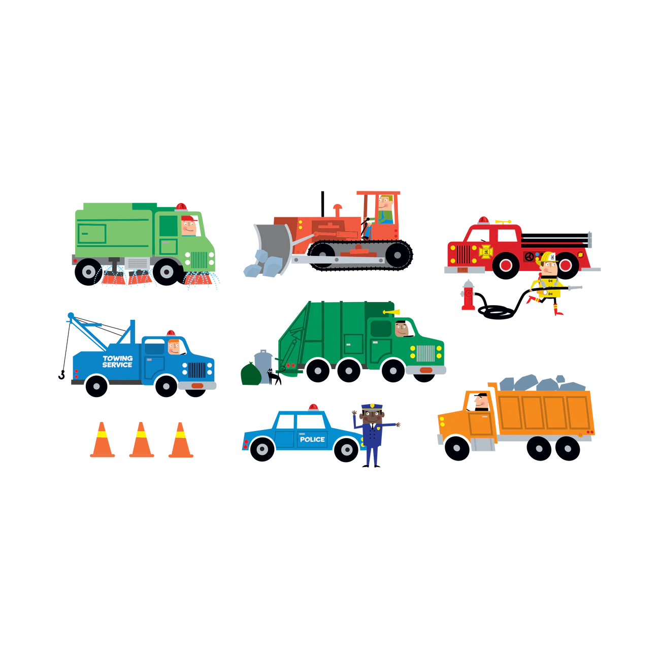 Traffic Tattoo Set by Tattly - Image 6