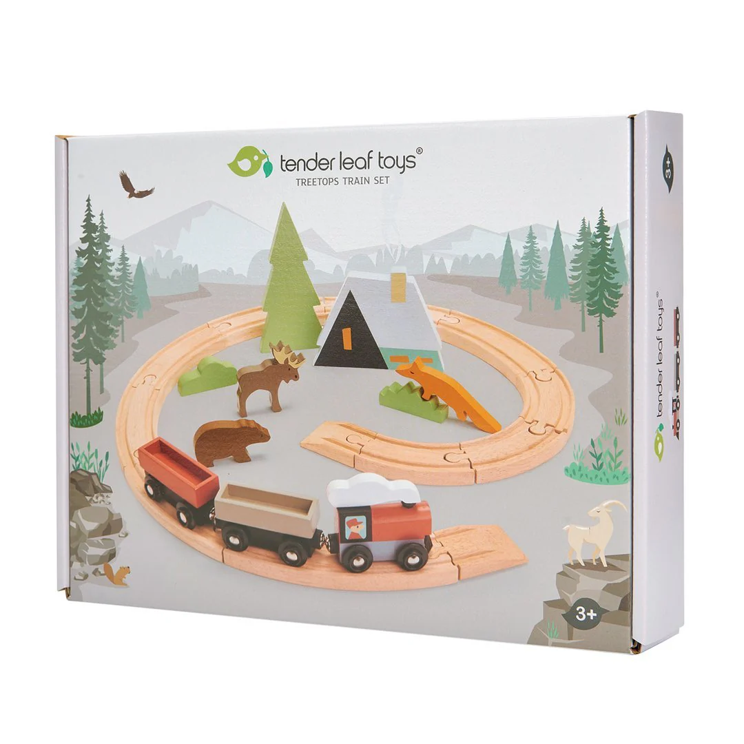 Treetops Train Set by Tender Leaf Toys - Image 2