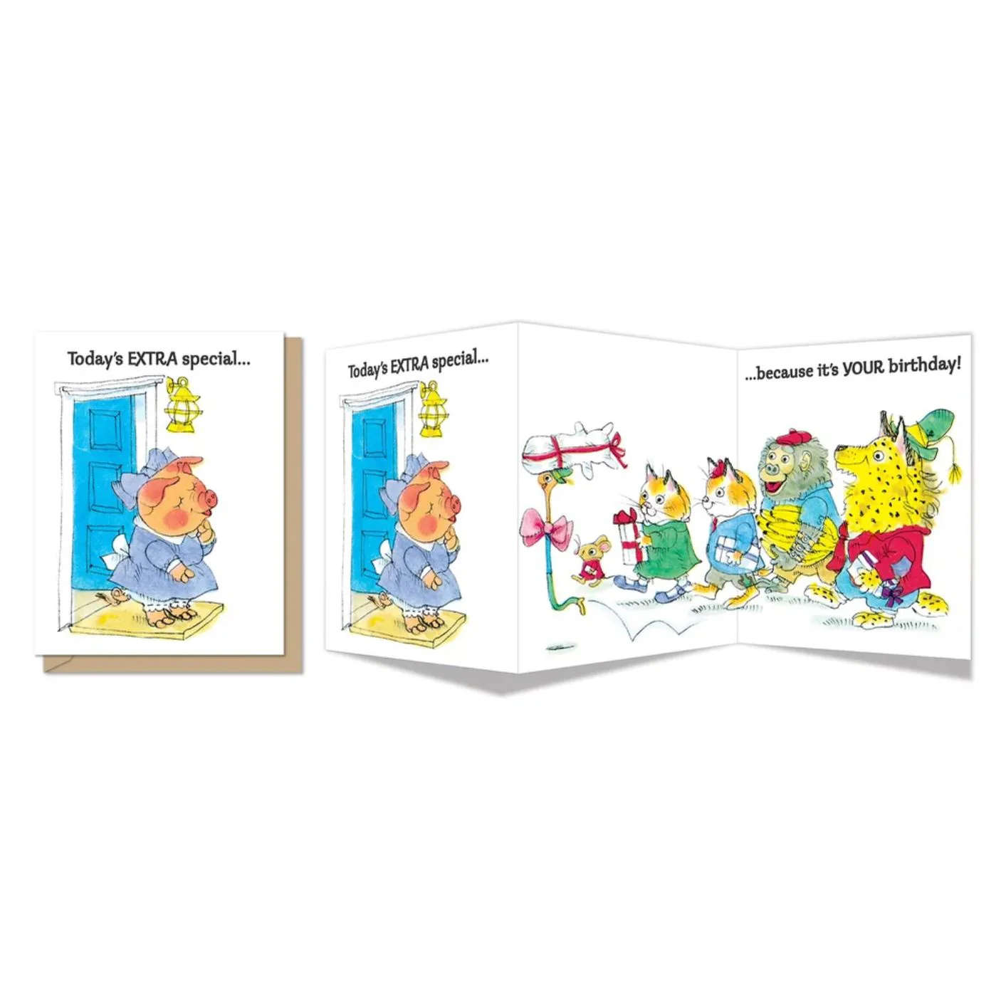 Tri-Fold Birthday Greeting Card | Very Special Day by Maginating - Image 3