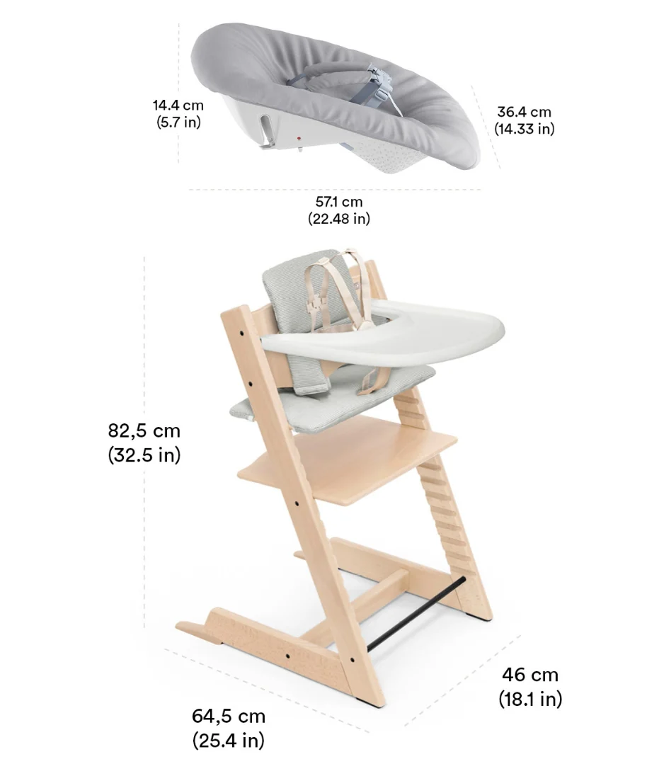 Tripp Trapp High Chair² From Newborn Bundle by Stokke - Image 8