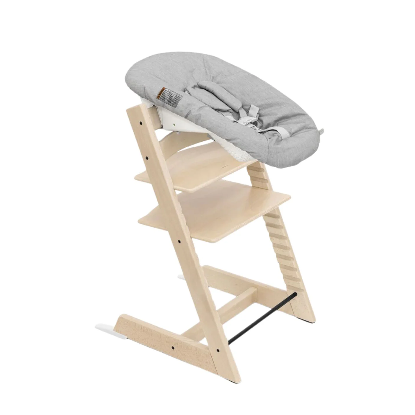 Tripp Trapp Natural with Newborn Set by Stokke