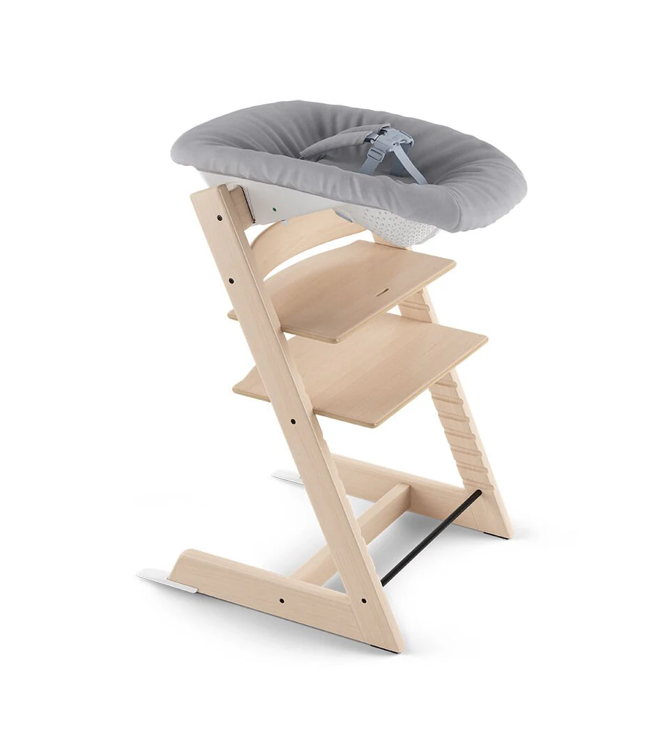 Tripp Trapp Natural with Newborn Set by Stokke - Image 6