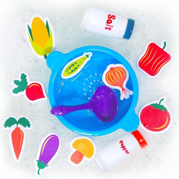 Tub Soup Scoop, Strain & Play Toddler Bath Toy by Tub Works - Image 6