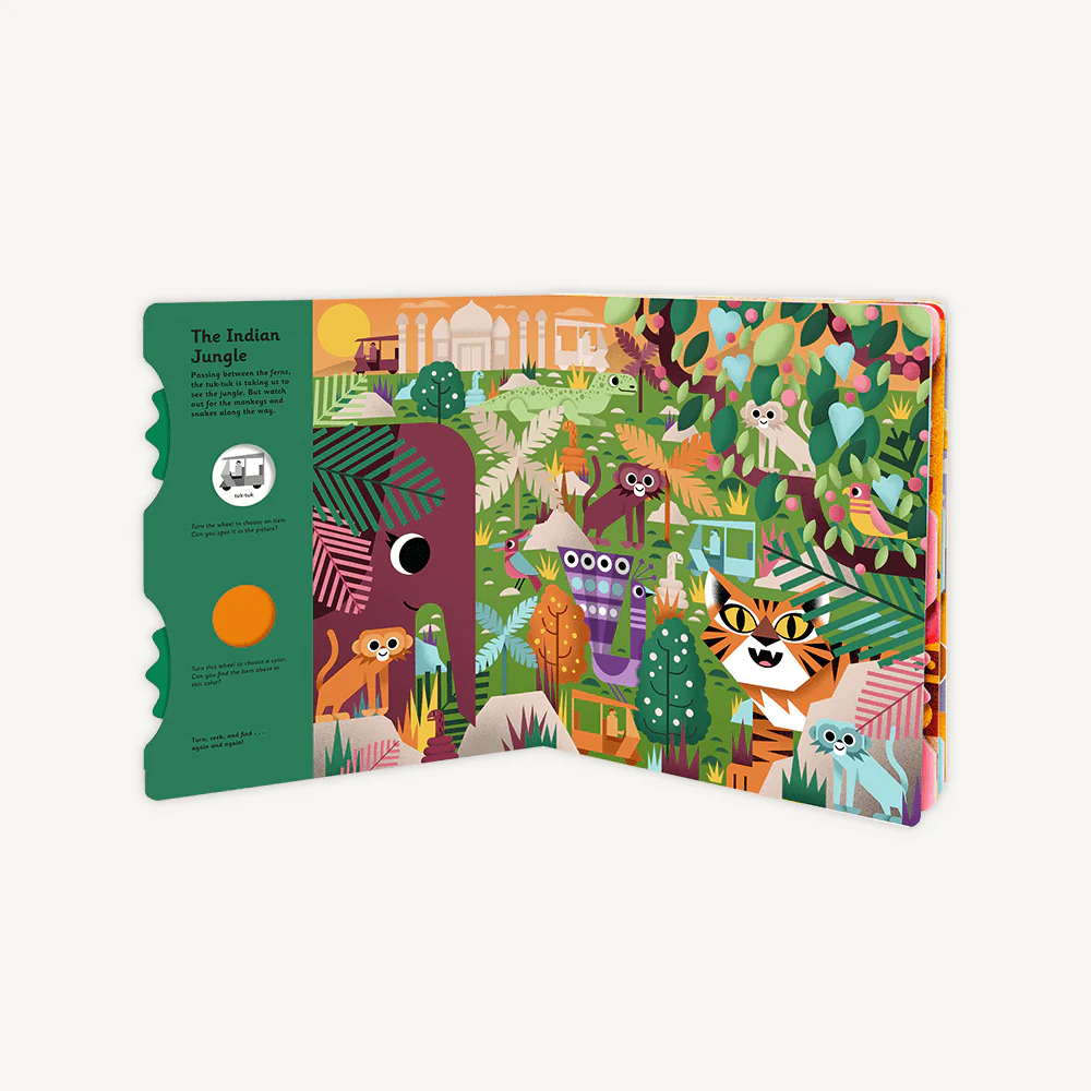 Turn Seek Find: Habitats - Board Book - Image 2