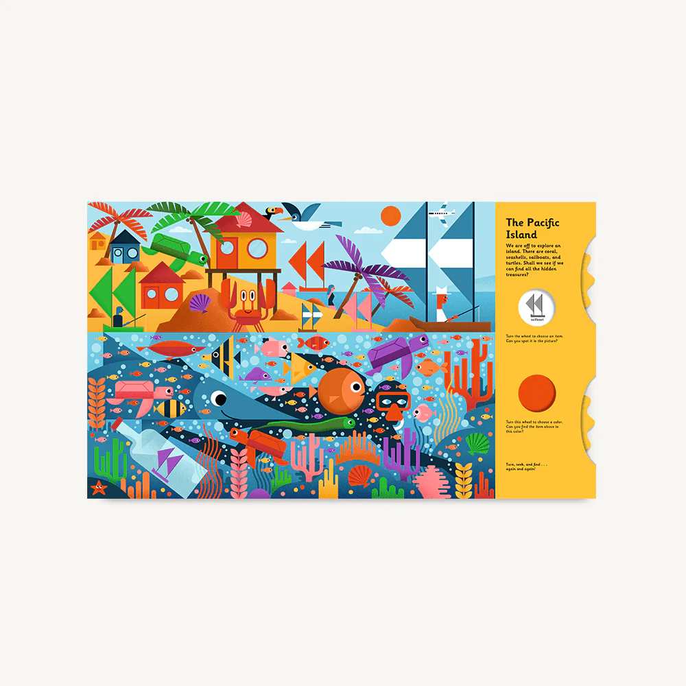 Turn Seek Find: Habitats - Board Book - Image 4