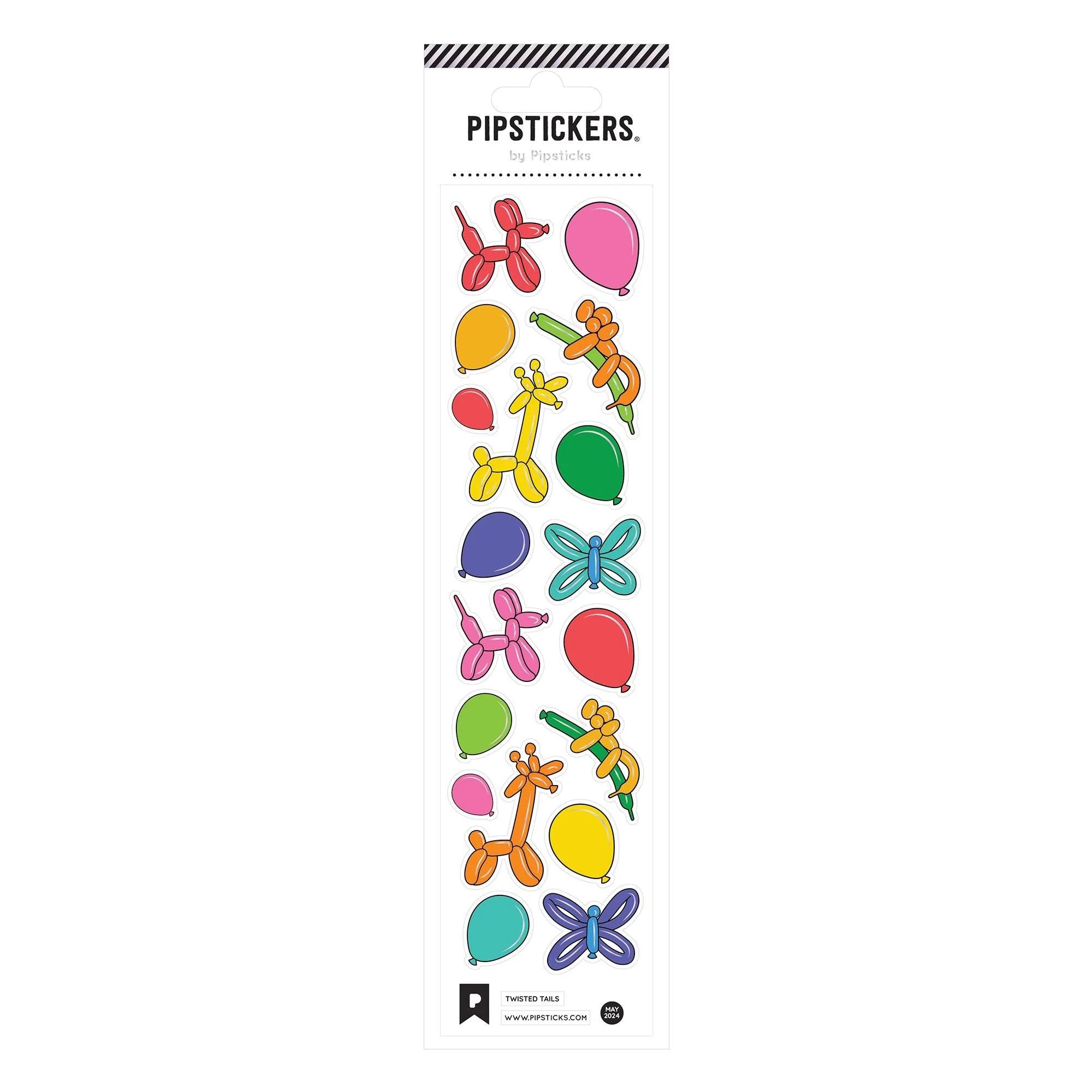 Twisted Tails Stickers by Pipsticks