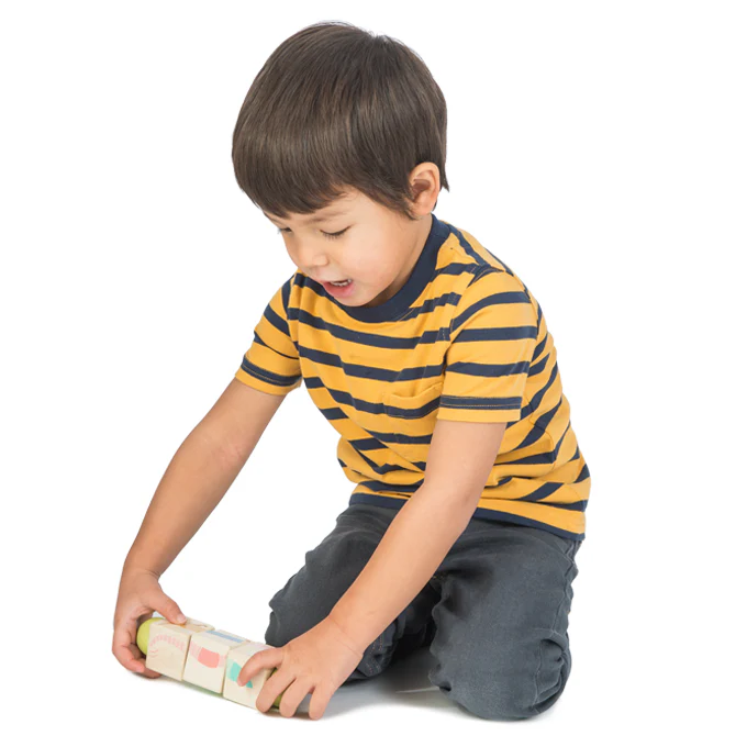 Twisting Cubes Wooden Matching Toy by Tender Leaf Toys - Image 5