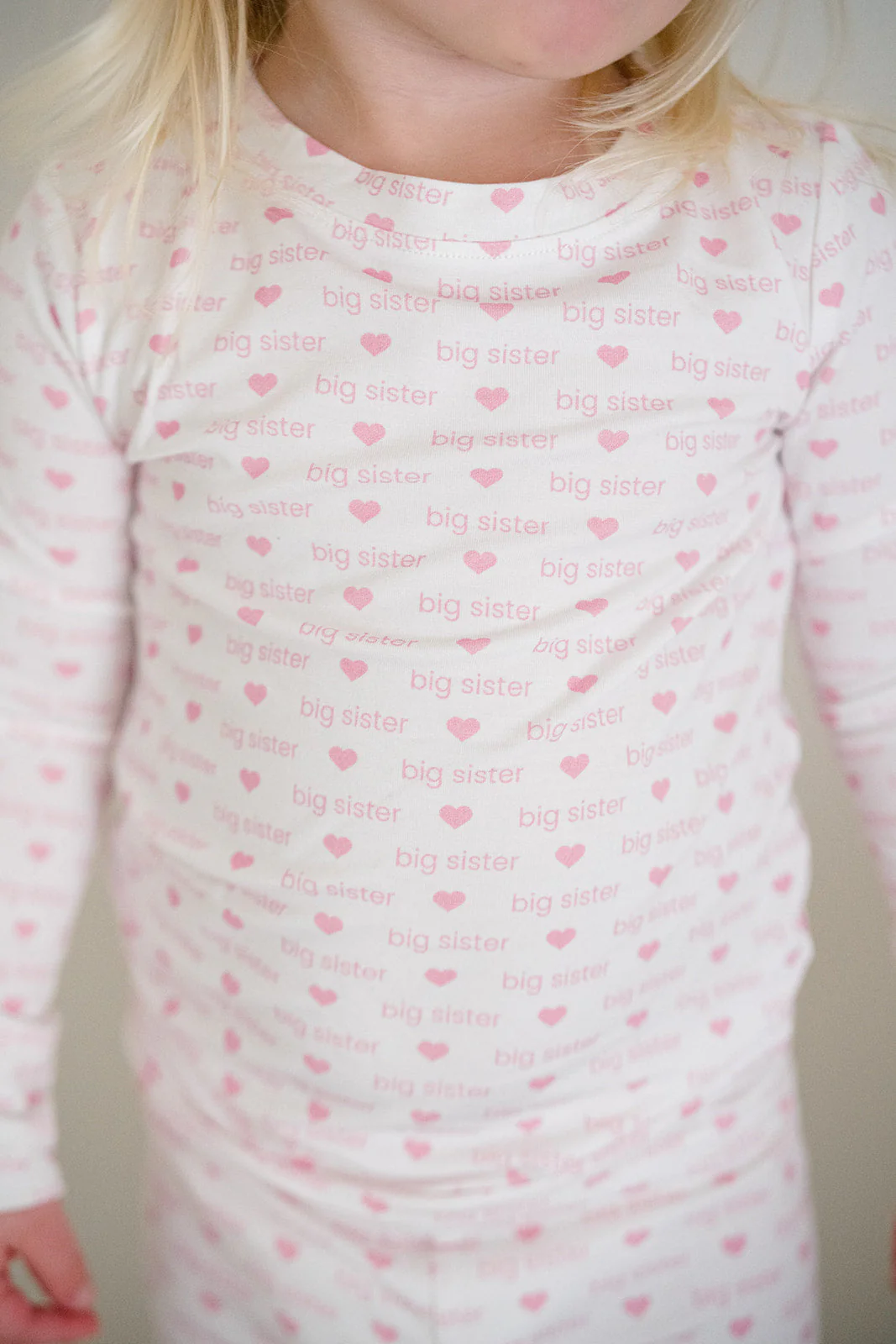 Two Piece Pajama Set - Big Sister by The Uptown Baby - Image 3