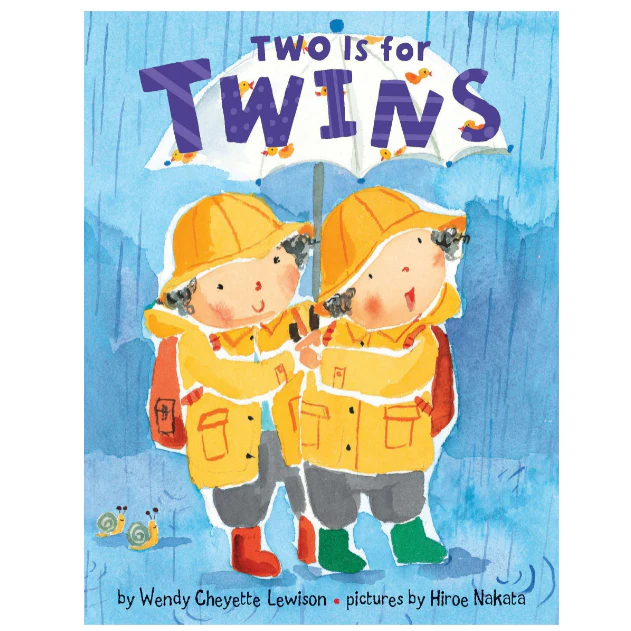 Two Is For Twins - Board Book