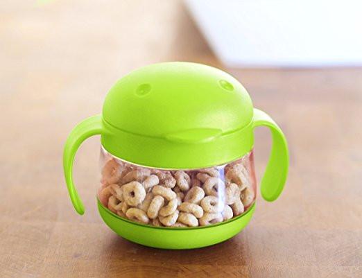 Ubbi Tweat Snack Container - Green - Image 2