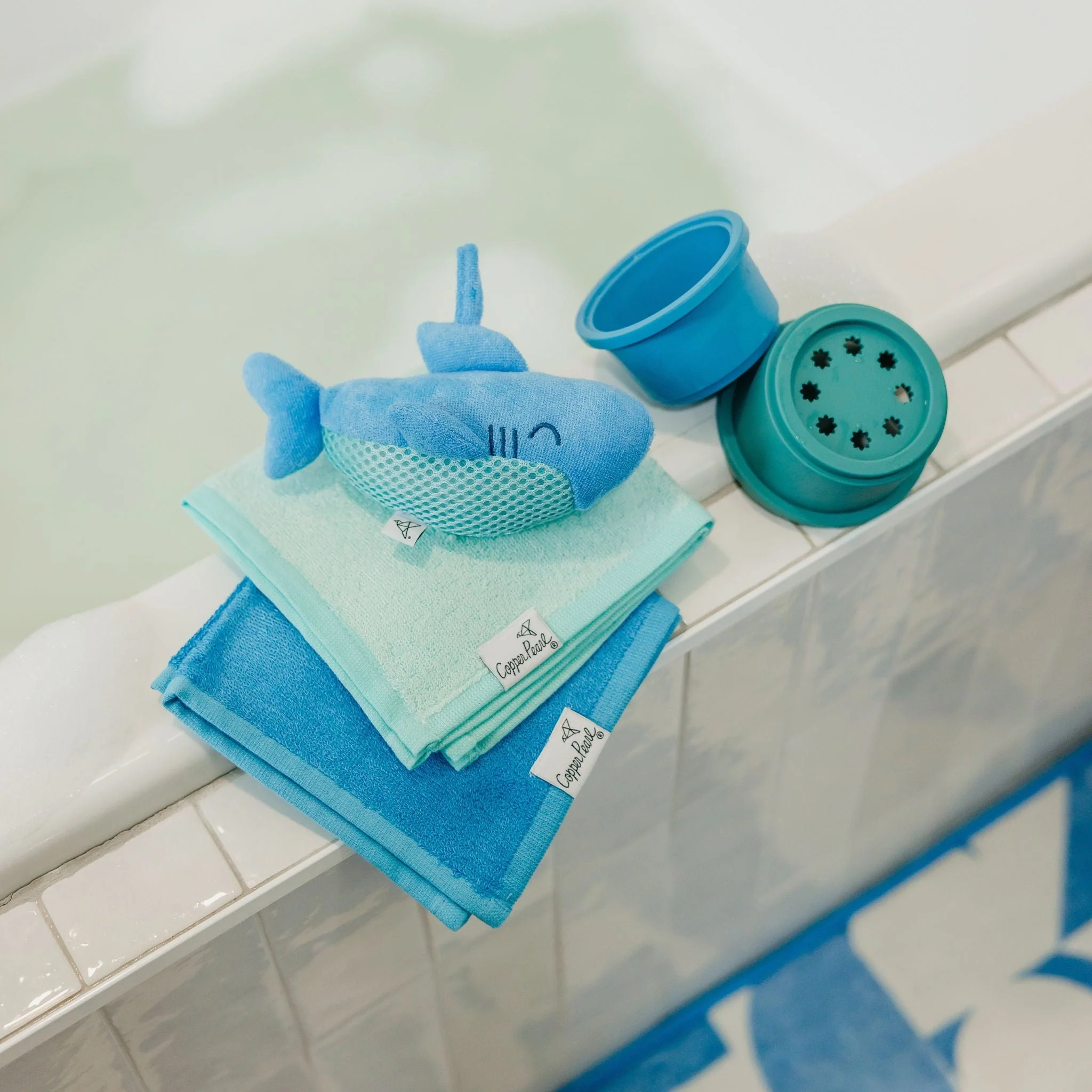 Ultra Soft 6 Pack Wash Cloths - Finn by Copper Pearl - Image 2