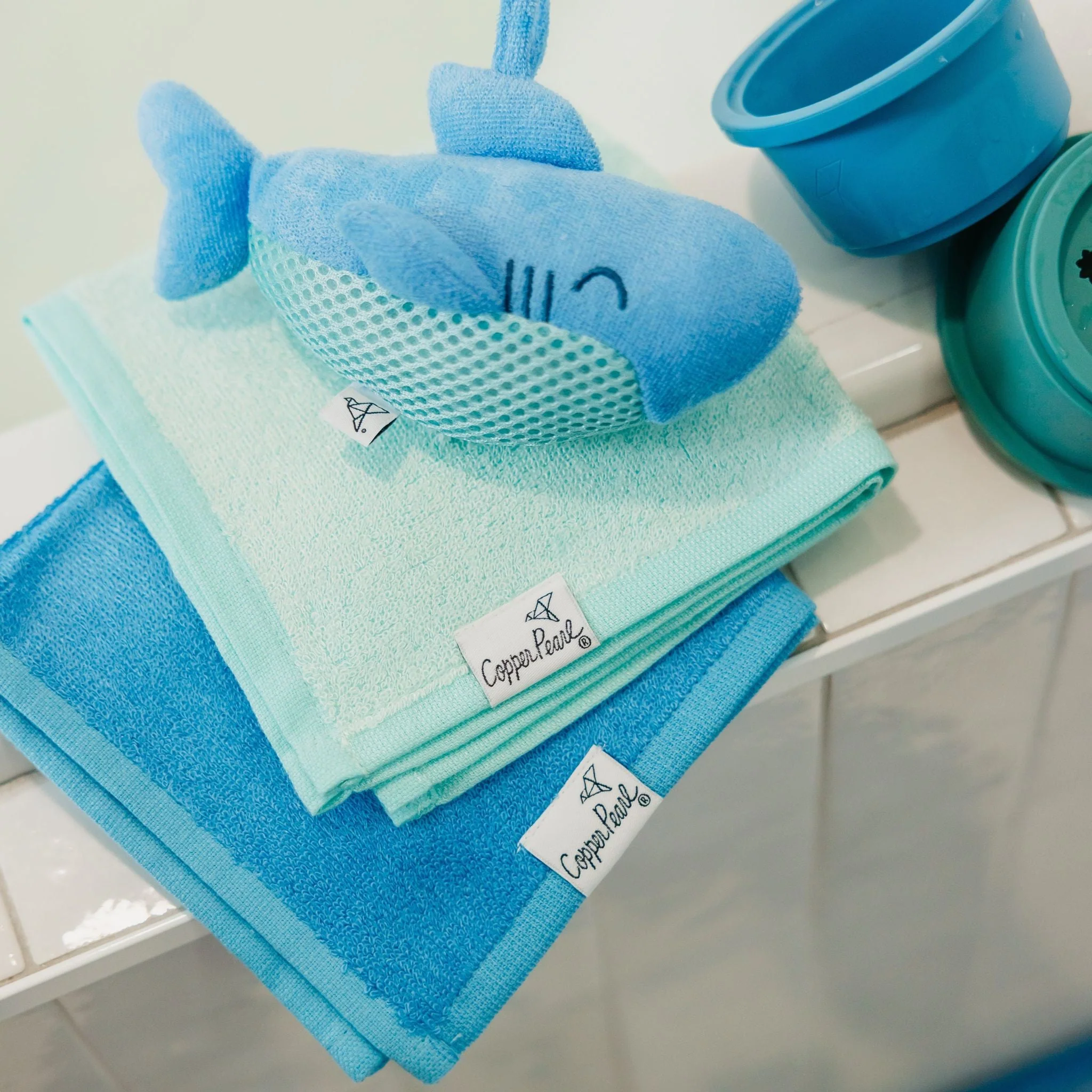 Ultra Soft 6 Pack Wash Cloths - Finn by Copper Pearl - Image 3