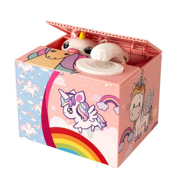 Unicorn Hiding in Box Coin Bank by Urban Tokyo - Image 2