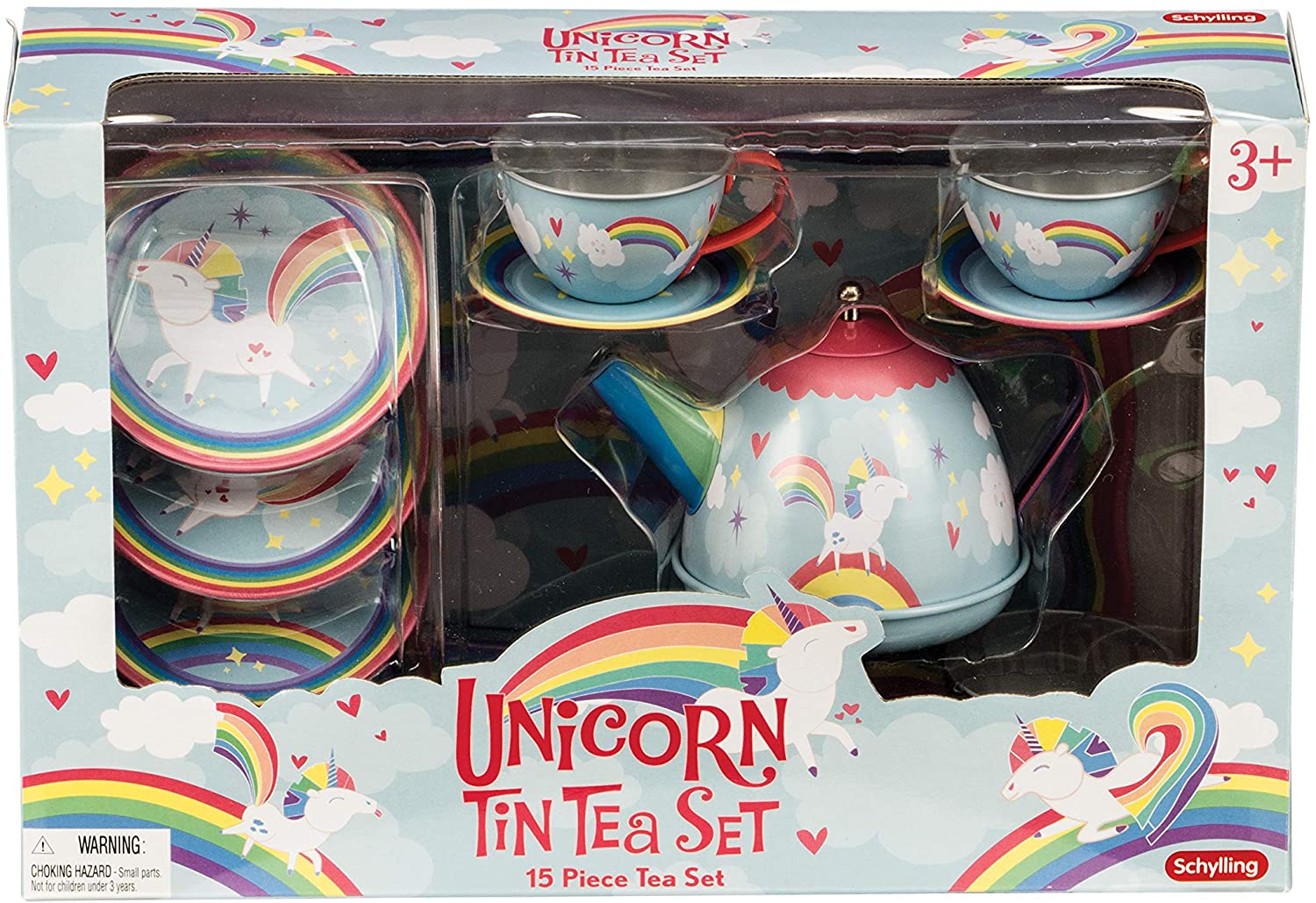 Unicorn Tin Tea Set by Schylling - Image 3