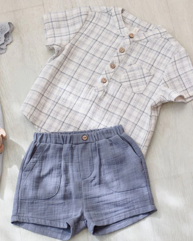 Utility Short - Ocean by Quincy Mae - Image 2