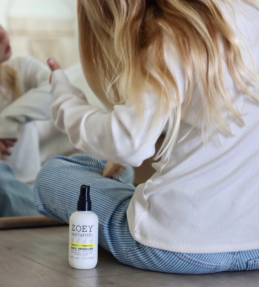 Vanilla Grapefruit Hair Detangler by Zoey Naturals - Image 2