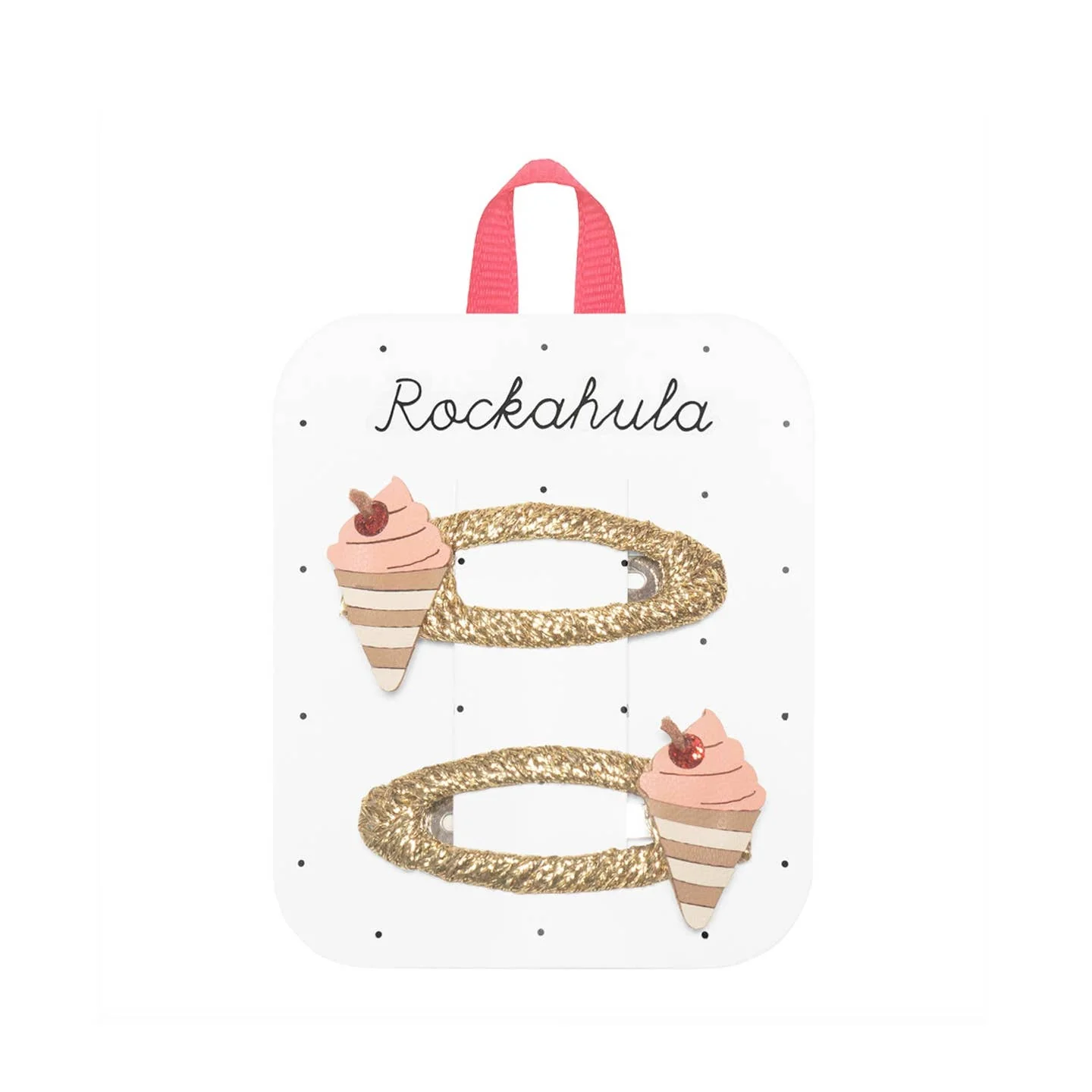 Very Cherry Ice Cream Clips by Rockahula Kids