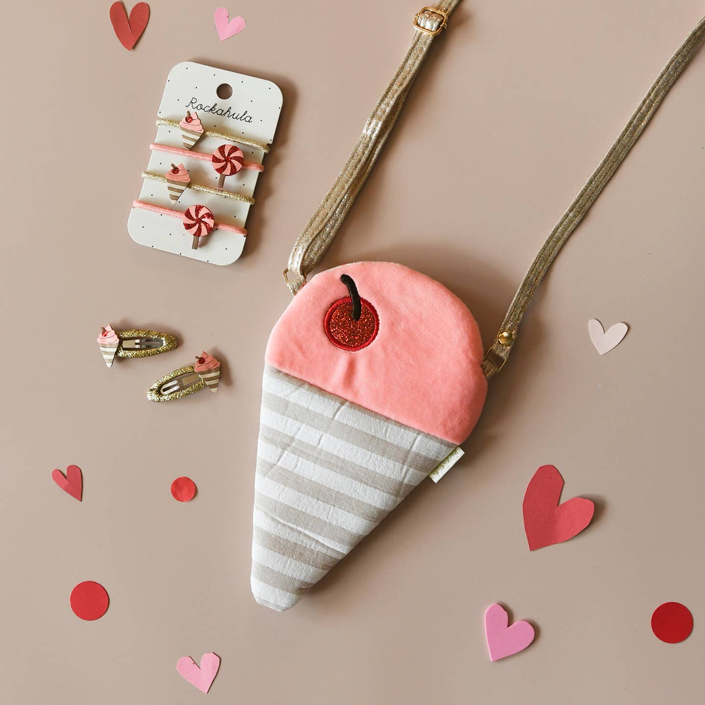 Very Cherry Ice Cream Clips by Rockahula Kids - Image 3