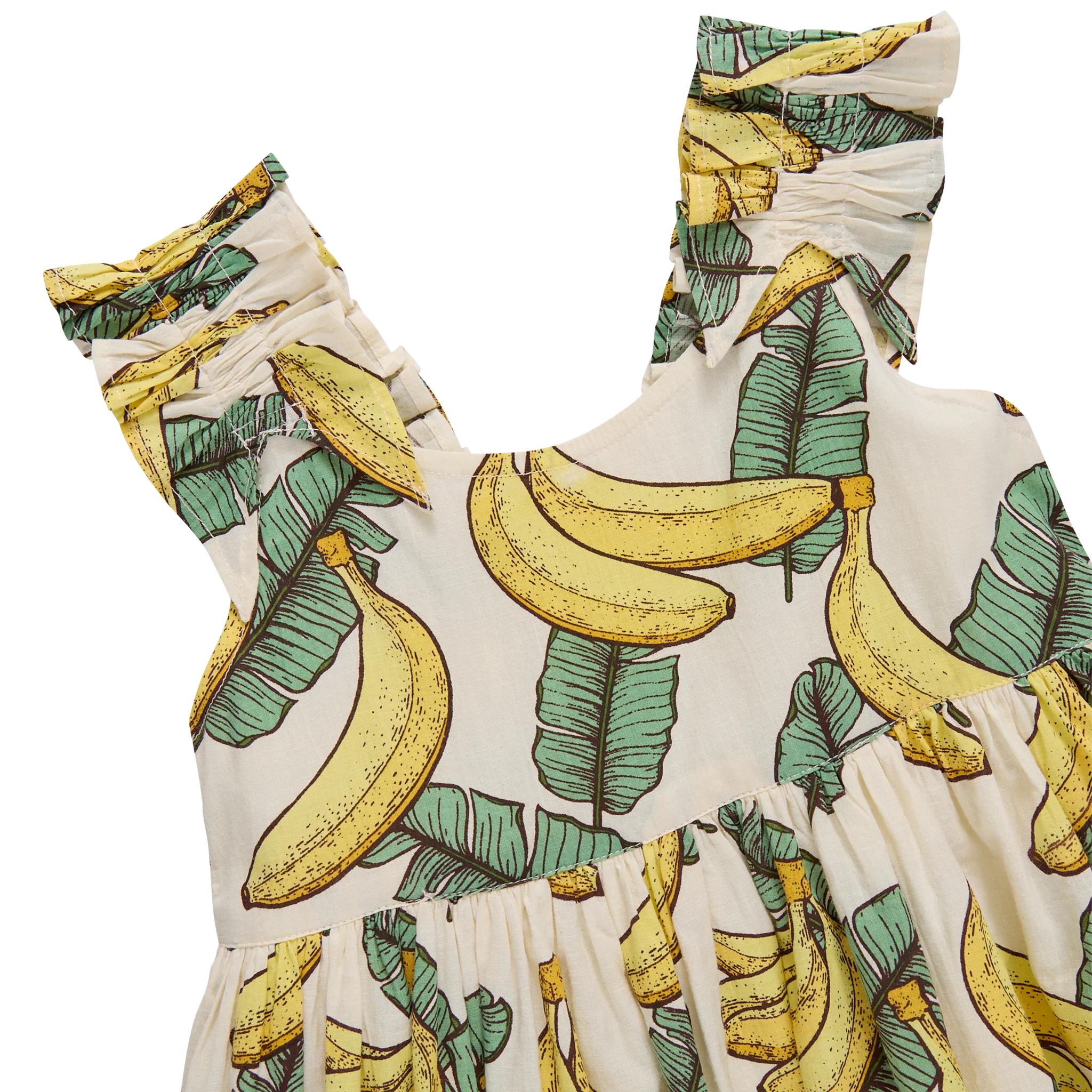 Via Dress - Banana Leaves by Pink Chicken - Image 4
