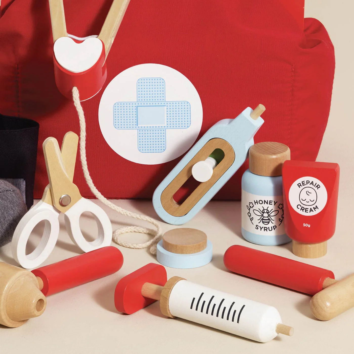 Vintage Wooden Doctor Kit by Le Toy Van - Image 5