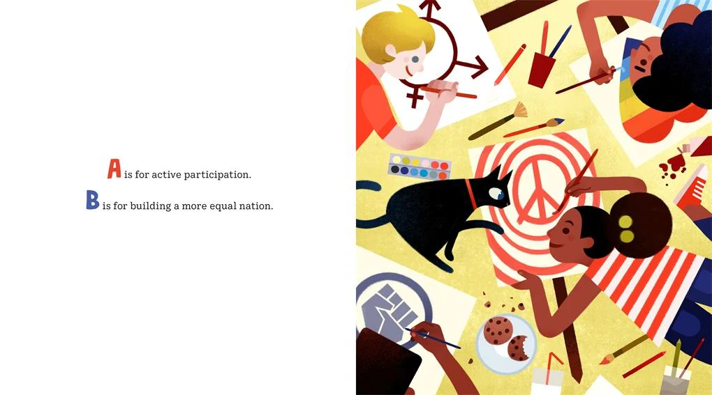 V Is for Voting - Hardcover - Image 2