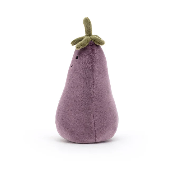 Vivacious Vegetable Eggplant - Small by Jellycat - Image 2