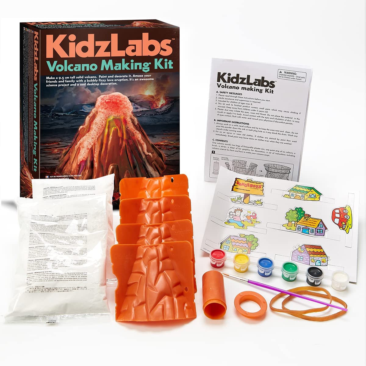 Volcano Making Kit by KidzLabs/Toysmith - Image 2