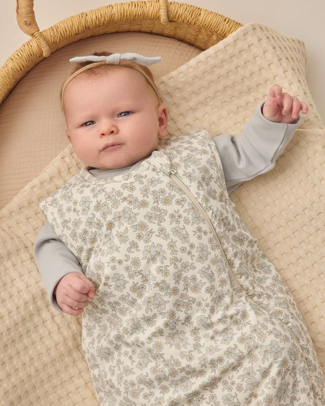 Waffle Baby Blanket - Natural by Quincy Mae - Image 4