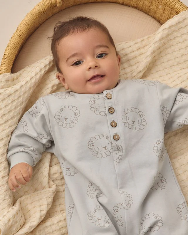 Waffle Baby Blanket - Natural by Quincy Mae - Image 9