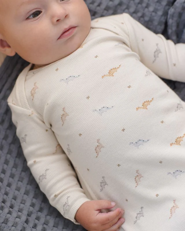 Waffle Baby Blanket - Ocean by Quincy Mae - Image 5