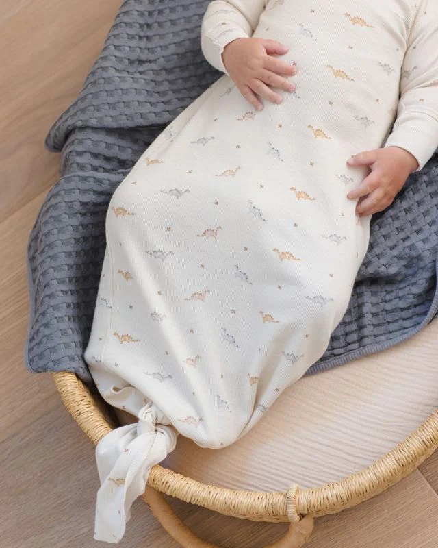 Waffle Baby Blanket - Ocean by Quincy Mae - Image 7
