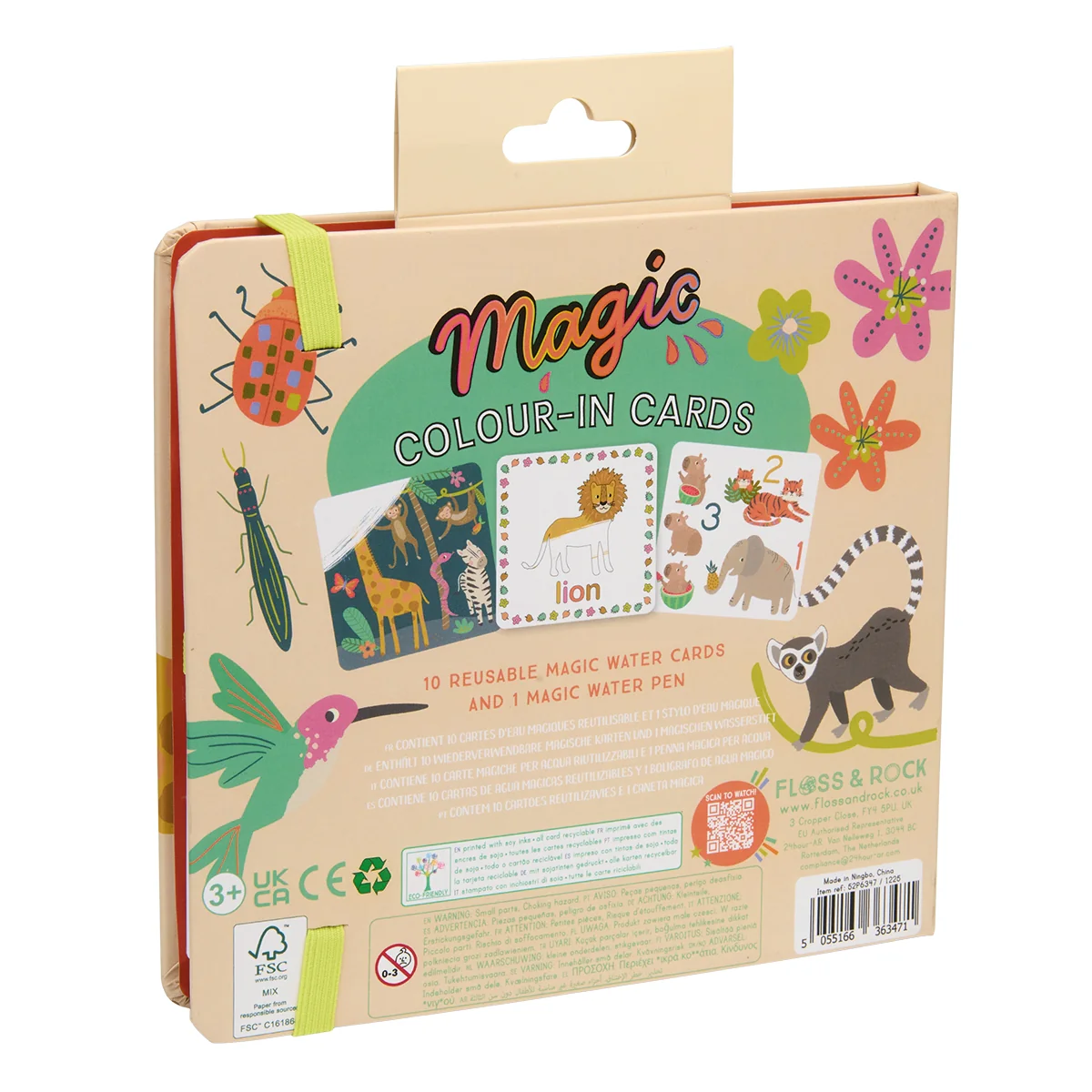 Water Pen & Cards - Jungle by Floss & Rock - Image 4