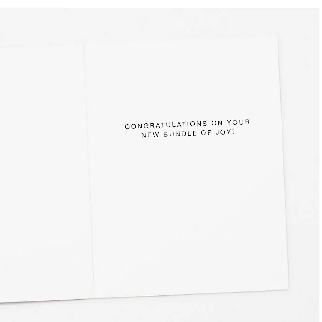 Welcome Rabbit New Baby Card - Image 2
