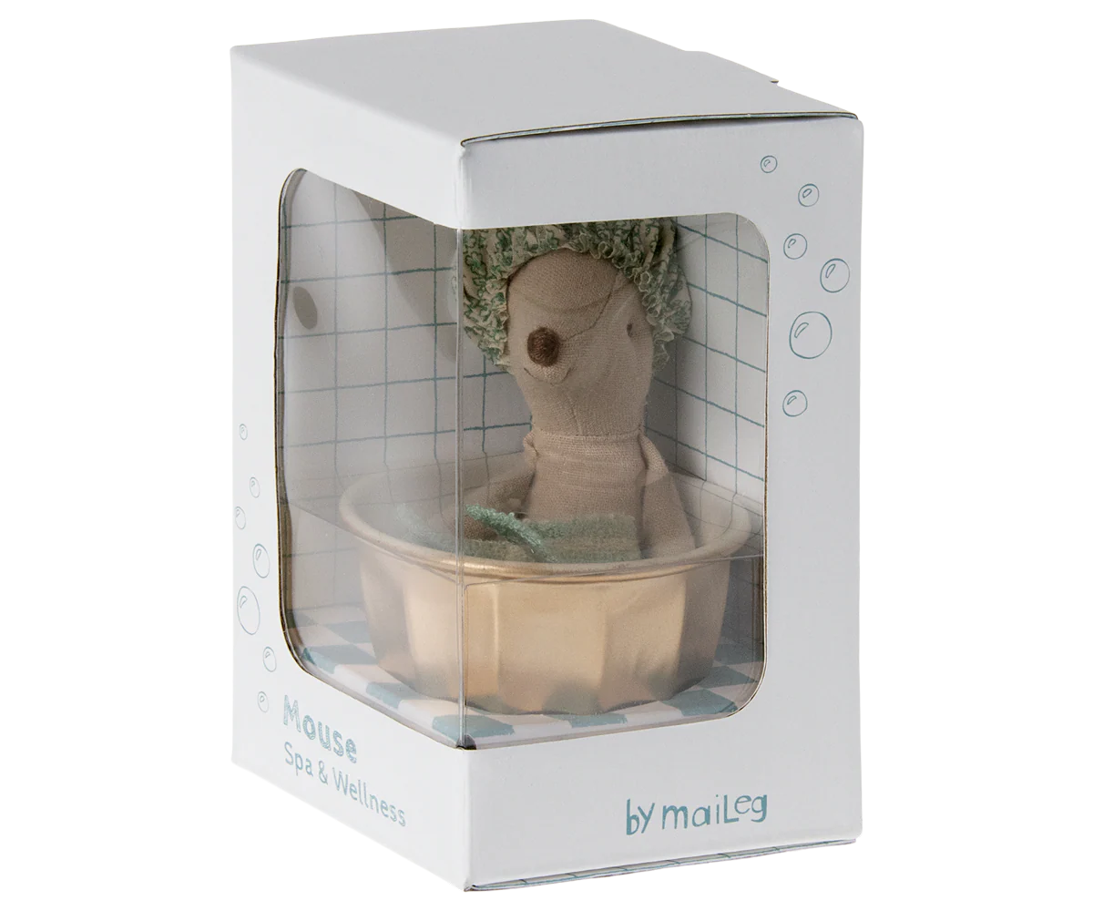 Wellness Mouse, Big Sister - Mint by Maileg - Image 5