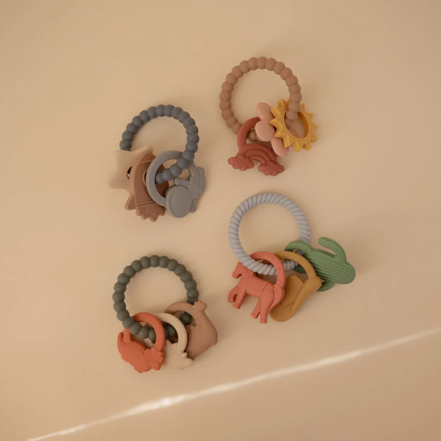 Western Teething Ring by Mushie & Co - Image 2