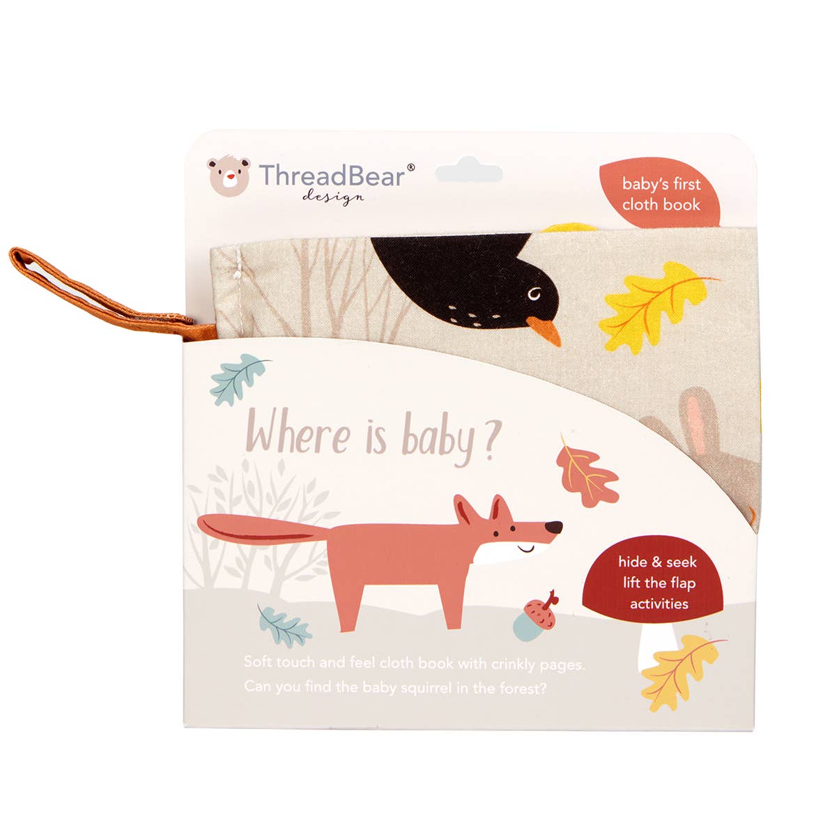 Where is Baby Fabric Activity Book by Threadbear Design - Image 4