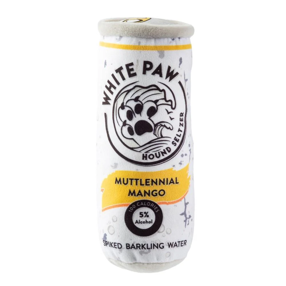 White Paw - Muttlennial Mango Plush Toy by Haute Diggity Dog