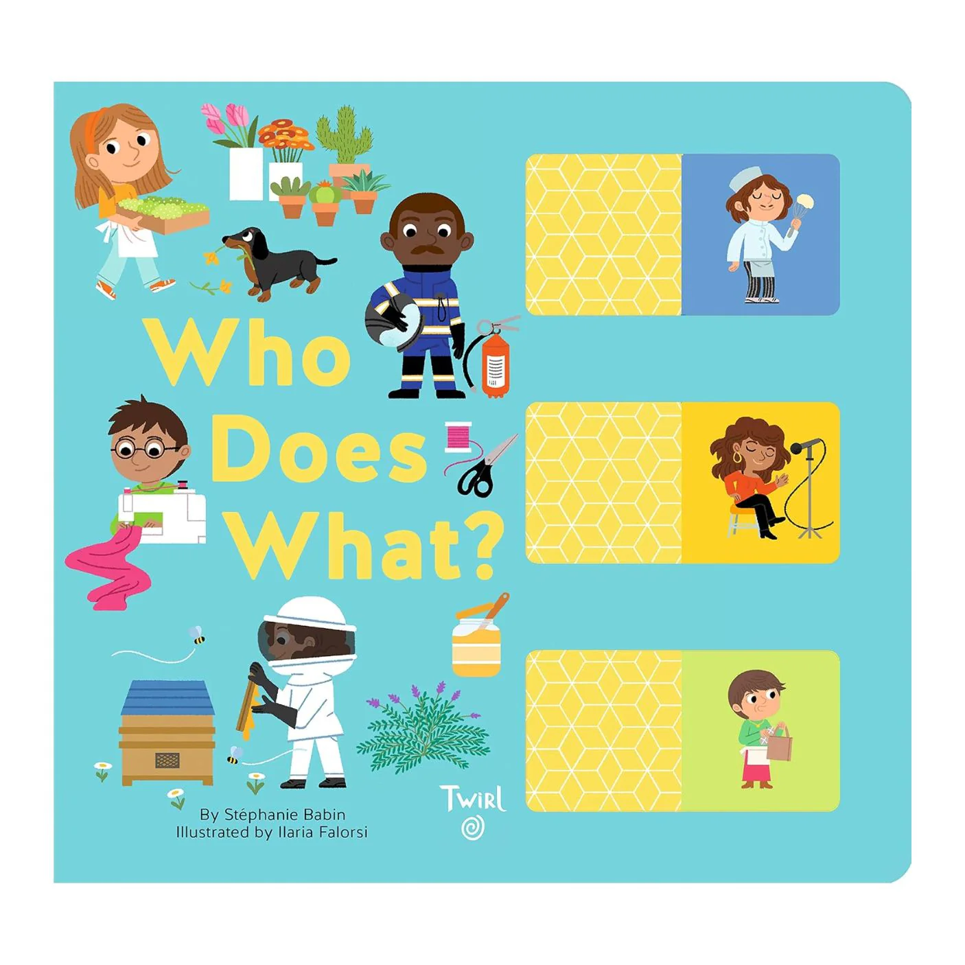 Who Does What? - Board Book