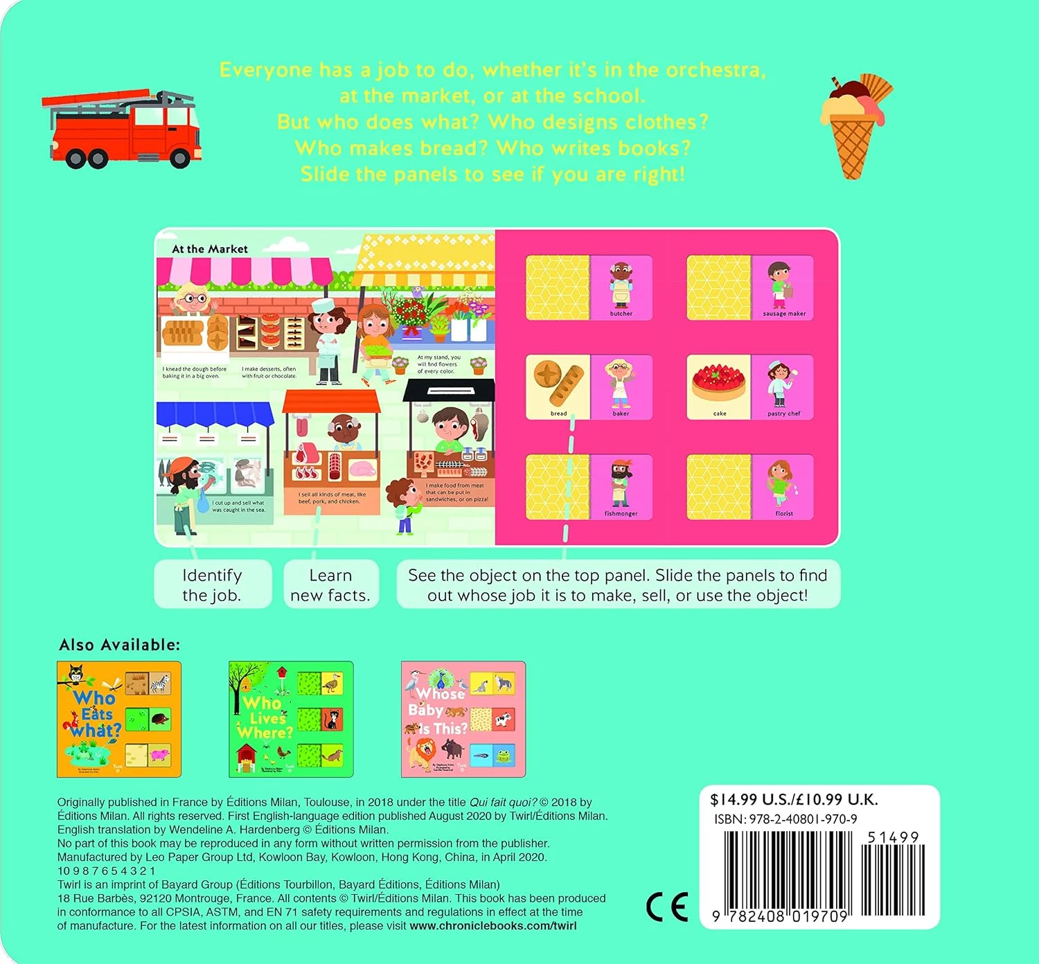 Who Does What? - Board Book - Image 2