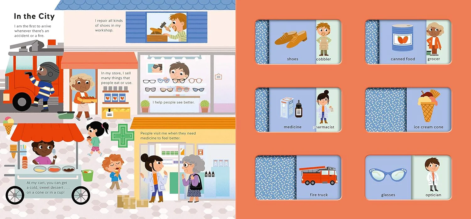 Who Does What? - Board Book - Image 4
